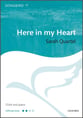 Here in My Heart SSAA choral sheet music cover